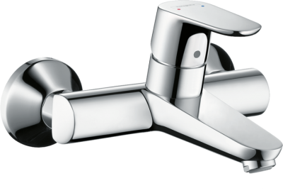 Focus Single lever basin mixer for exposed installation wall-mounted