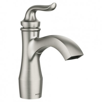Hamden Spot Resist Brushed Nickel One-Handle High Arc Bathroom Faucet