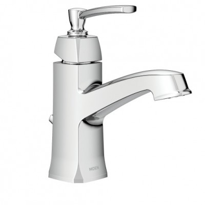 Conway Chrome One-Handle High Arc Bathroom Faucet