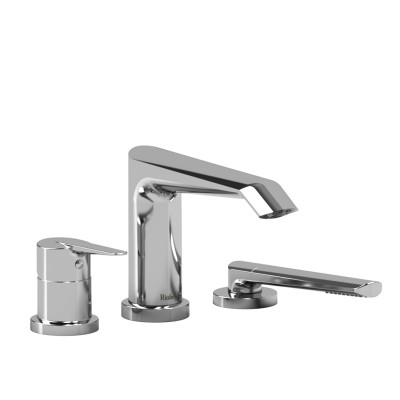 VY10 - 3-PIECE DECK-MOUNT TUB FILLER WITH HAND SHOWER
