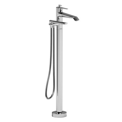 VY39 - 2-WAY TYPE T (THERMOSTATIC) COAXIAL FLOOR-MOUNT TUB FILLER WITH HAND SHOWER